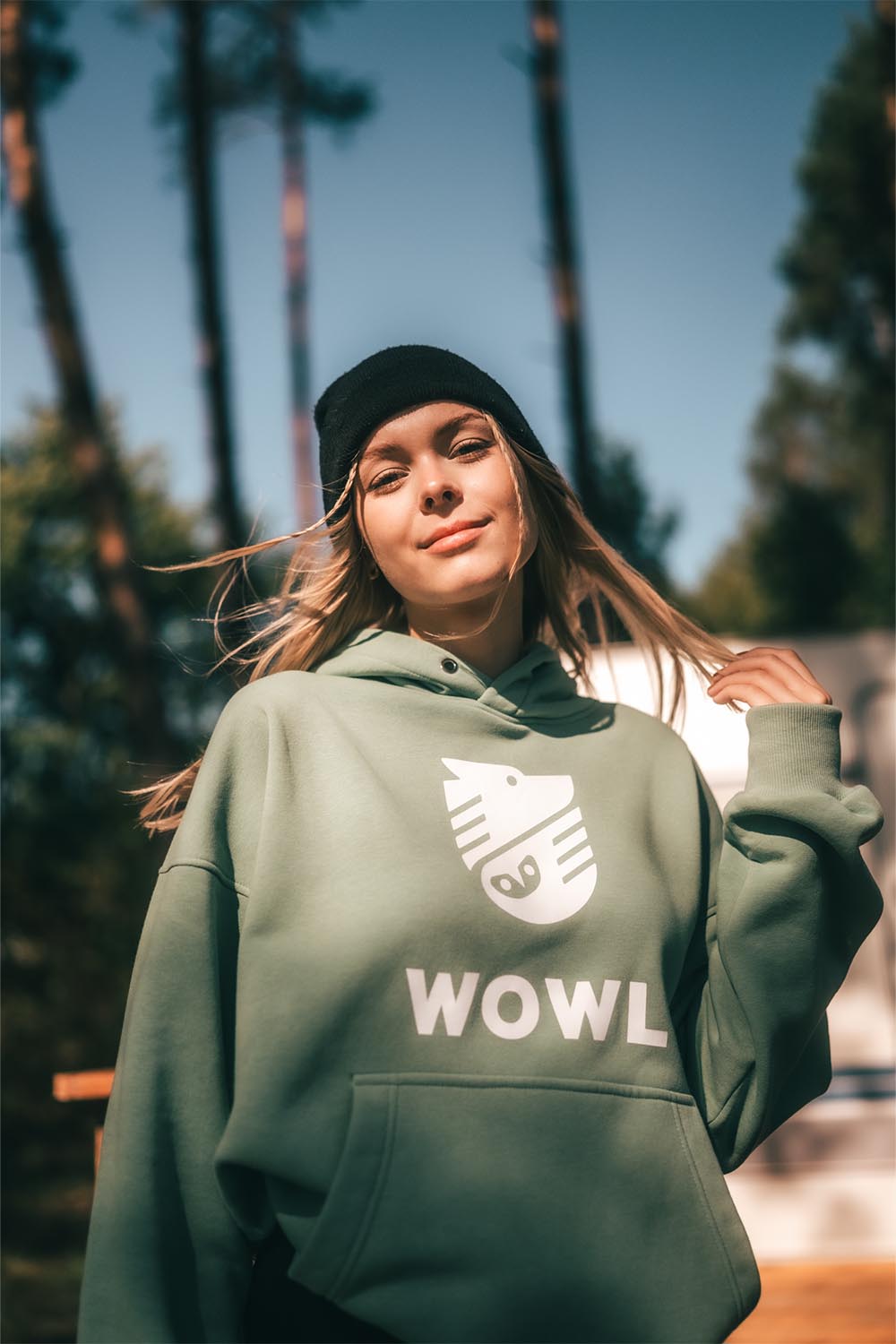 UNISEX HOODIE MINT