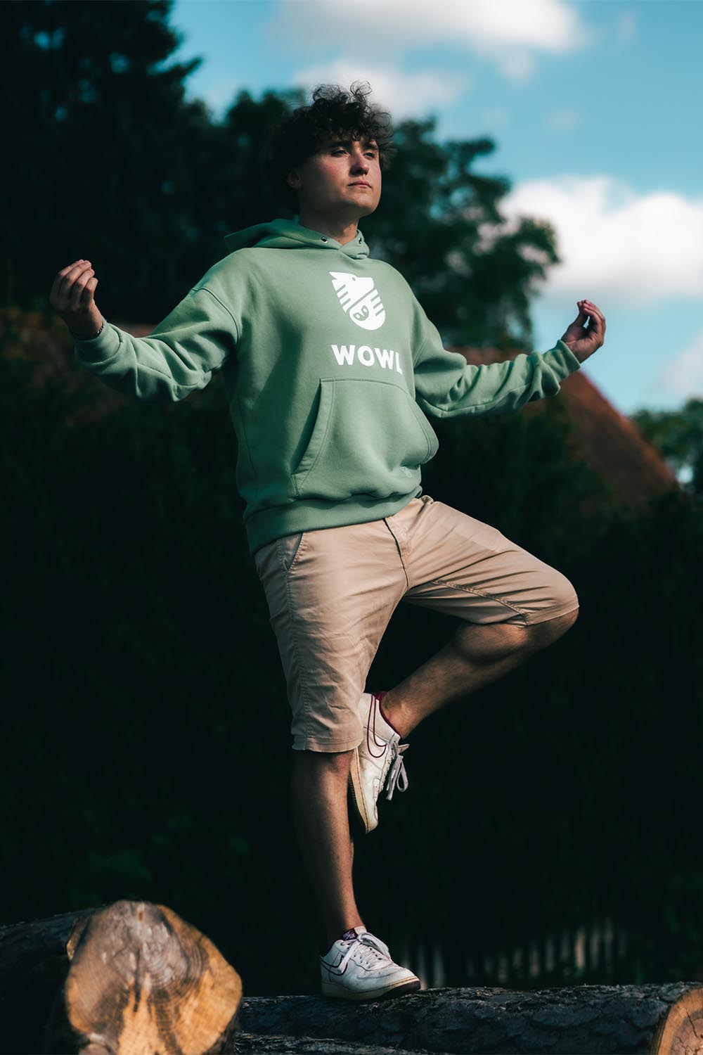UNISEX HOODIE MINT - obrazek 3